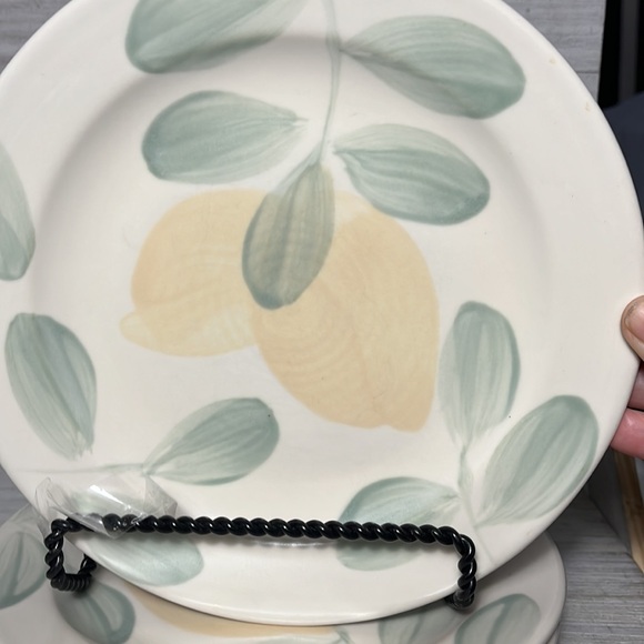 PFALTZGRAFF Vera Cruz Lemon Green Salad Plate Mexico GREAT 8.75” - Picture 3 of 5